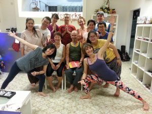 Chakra Yoga class at Lifeworks Holistic Centre